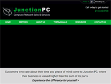 Tablet Screenshot of junctionpc.com